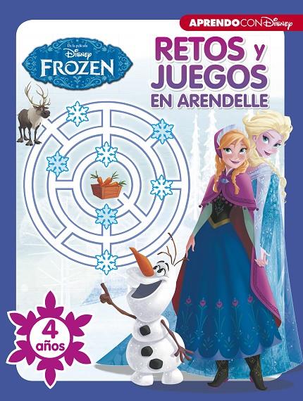 RETOS Y JUEGOS EN ARENDELLE. 4 AÑOS (RETOS Y JUEGOS DISNEY) | 9788416931514 | Galatea Llibres | Llibreria online de Reus, Tarragona | Comprar llibres en català i castellà online