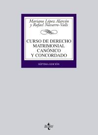 CURSO DE DERECHO MATRIMONIAL CANÓNICO Y CONCORDADO | 9788430951307 | LÓPEZ ALARCÓN, MARIANO / NAVARRO VALLS, RAFAEL / CAÑAMARES ARRIBAS, SANTIAGOCOL. | Galatea Llibres | Llibreria online de Reus, Tarragona | Comprar llibres en català i castellà online