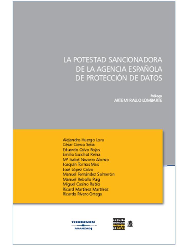 POTESTAD SANCIONADORA AGENCIA ESPAÑOLA PROTECCION | 9788483558942 | HUERGO LORA, ALEJANDRO | Galatea Llibres | Llibreria online de Reus, Tarragona | Comprar llibres en català i castellà online