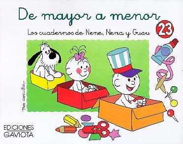 DE MAYOR A MENOR Nº 23,CUADERNOS DE NENE, NENA Y G | 9788439289708 | FRANCISCO CAPDEVILA BLANCO | Galatea Llibres | Librería online de Reus, Tarragona | Comprar libros en catalán y castellano online