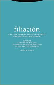 FILIACION | 9788481648003 | VV.AA | Galatea Llibres | Librería online de Reus, Tarragona | Comprar libros en catalán y castellano online