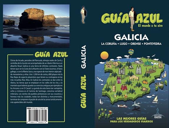 GALICIA GUIA AZUL | 9788417368074 | GARCíA, JESúS/LEDRADO, PALOMA | Galatea Llibres | Llibreria online de Reus, Tarragona | Comprar llibres en català i castellà online