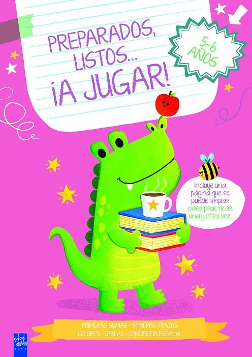 PREPARADOS, LISTOS... ¡A JUGAR! 5-6 AÑOS ROSA | 9788408283959 | YOYO | Galatea Llibres | Librería online de Reus, Tarragona | Comprar libros en catalán y castellano online