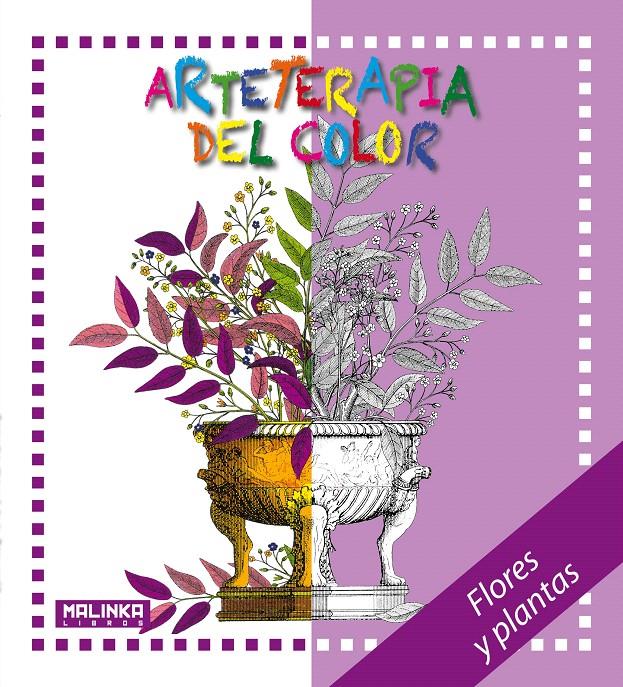 ARTETERAPIA DEL COLOR. FLORES Y PLANTAS | 9788416302093 | HÉBRARD, ROGER | Galatea Llibres | Llibreria online de Reus, Tarragona | Comprar llibres en català i castellà online