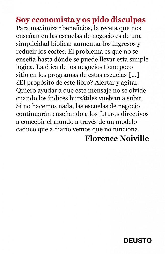 SOY ECONOMISTA Y OS PIDO DISCULPAS | 9788423428434 | NOIVILLE, FLORENCE | Galatea Llibres | Llibreria online de Reus, Tarragona | Comprar llibres en català i castellà online