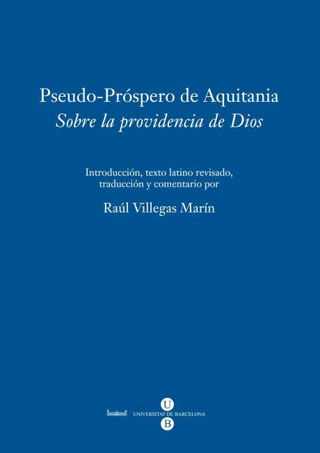 SOBRE LA PROVIDENCIA DE DIOS. | 9788447534869 | VILLEGAS MARIN, RAUL | Galatea Llibres | Llibreria online de Reus, Tarragona | Comprar llibres en català i castellà online