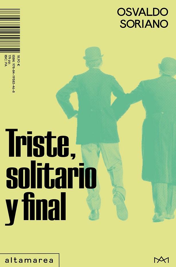 TRISTE, SOLITARIO Y FINAL | 9788419583468 | SORIANO, OSVALDO | Galatea Llibres | Llibreria online de Reus, Tarragona | Comprar llibres en català i castellà online