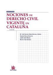 NOCIONES DE DERECHO CIVIL VIGENTE EN CATALUÑA | 9788490042014 | GETE ALONSO | Galatea Llibres | Llibreria online de Reus, Tarragona | Comprar llibres en català i castellà online