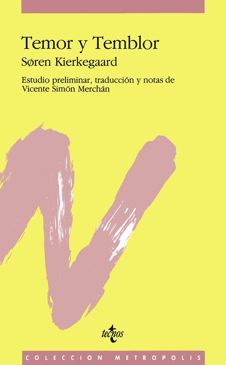 TEMOR Y TEMBLOR | 9788430914180 | KIERKEGAARD, SÖREN | Galatea Llibres | Librería online de Reus, Tarragona | Comprar libros en catalán y castellano online