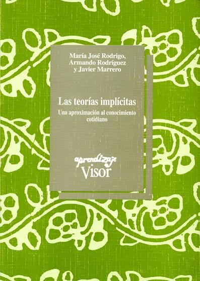 TEORIAS IMPLICITAS, LAS | 9788477740933 | RODRIGO | Galatea Llibres | Librería online de Reus, Tarragona | Comprar libros en catalán y castellano online