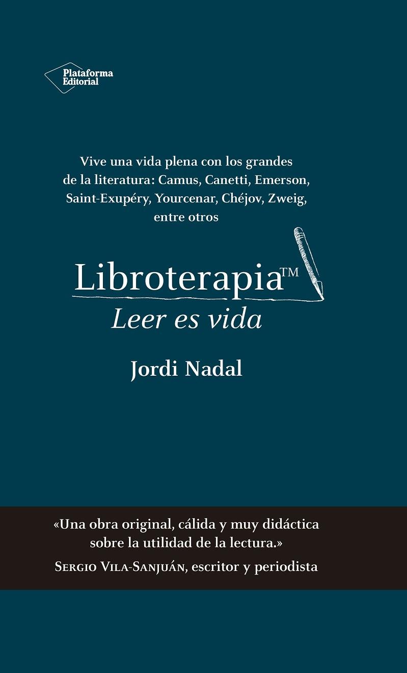 LIBROTERAPIA. LEER ES VIDA | 9788417114718 | NADAL, JORDI | Galatea Llibres | Llibreria online de Reus, Tarragona | Comprar llibres en català i castellà online