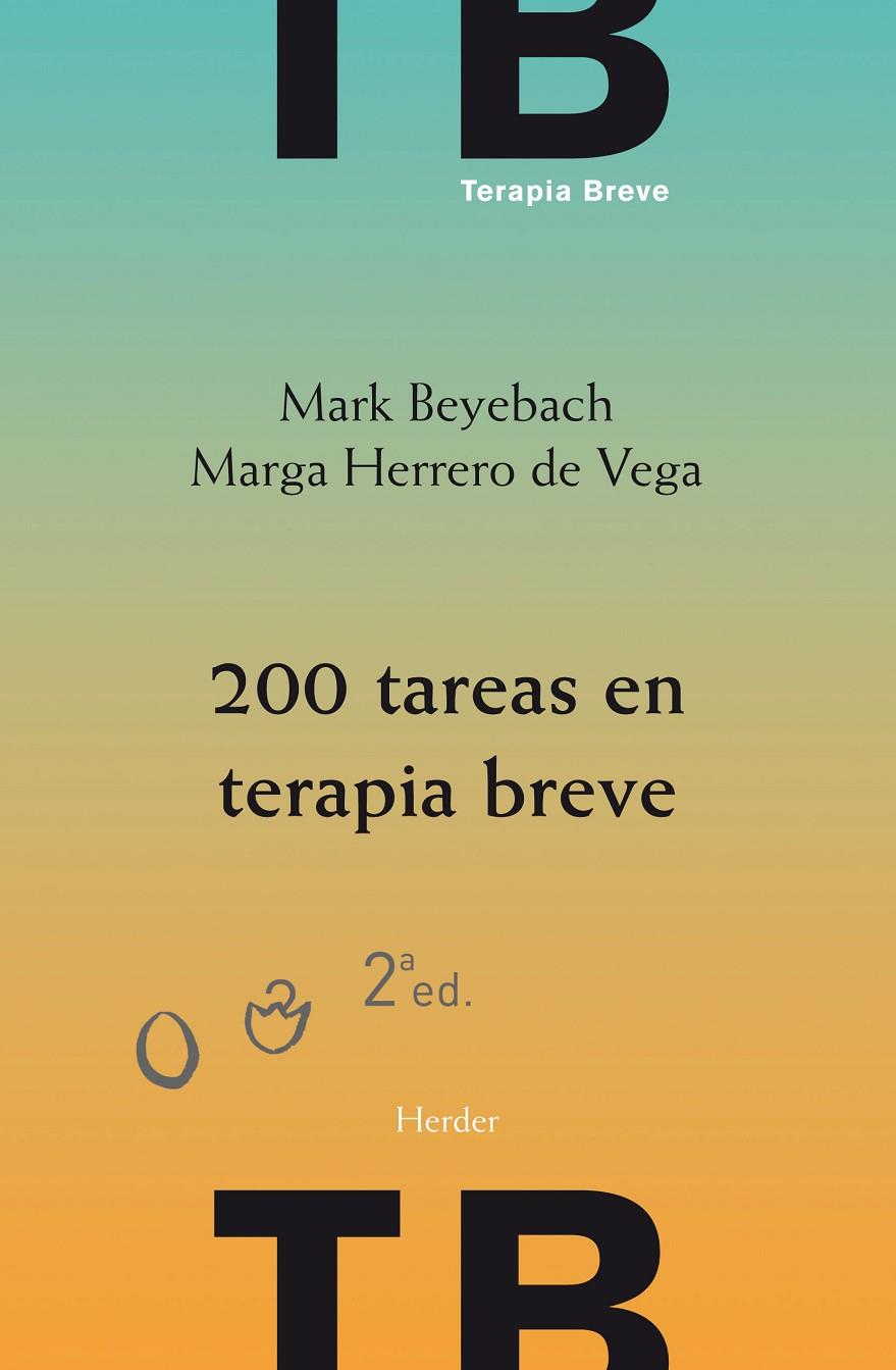 200 TAREAS EN TERAPIA BREVE | 9788425438257 | BEYEBACH, MARK | Galatea Llibres | Llibreria online de Reus, Tarragona | Comprar llibres en català i castellà online