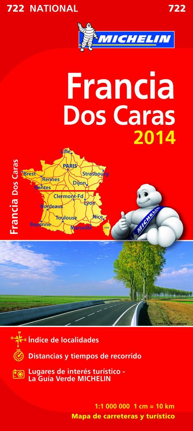 FRANCIA MAPA 1 000 000 MICHELIN DOBLE CARA 2014 | 9782067191259 | VARIOS AUTORES | Galatea Llibres | Llibreria online de Reus, Tarragona | Comprar llibres en català i castellà online