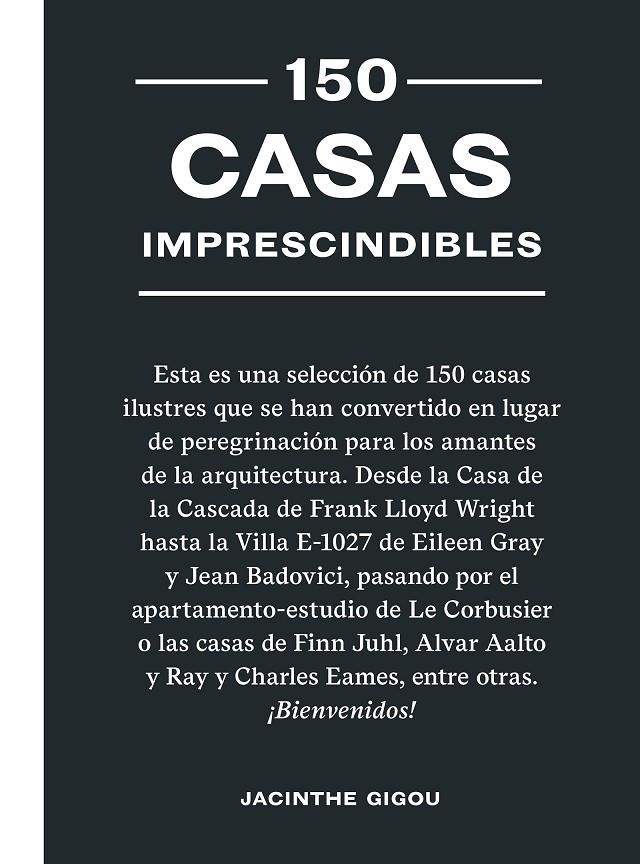 150 CASAS IMPRESCINDIBLES | 9788419043641 | JACINTHE GIGOU | Galatea Llibres | Llibreria online de Reus, Tarragona | Comprar llibres en català i castellà online