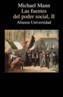 FUENTES DEL PODER SOCIAL, II, LAS | 9788420628813 | MANN, M. | Galatea Llibres | Librería online de Reus, Tarragona | Comprar libros en catalán y castellano online