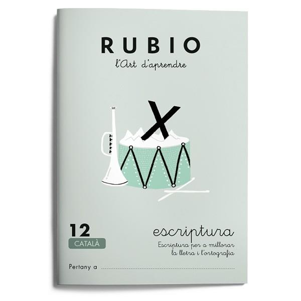 QUADERN RUBIO ESCRIPTURA 12 | 9788489773622 | Galatea Llibres | Llibreria online de Reus, Tarragona | Comprar llibres en català i castellà online