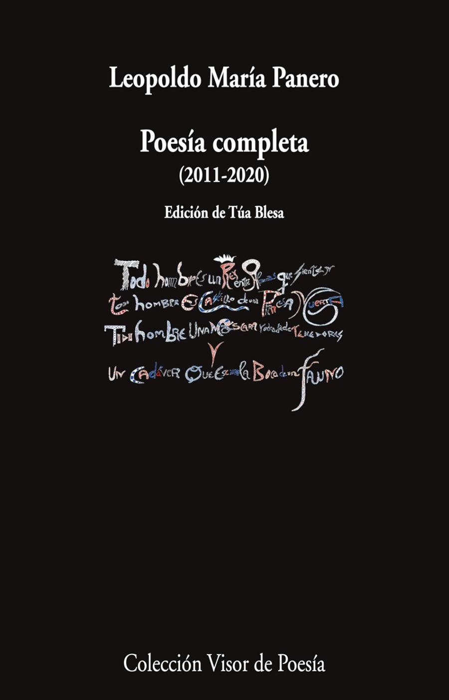 POESÍA COMPLETA (2011-2020) | 9788498955781 | PANERO, LEOPOLDO MARÍA | Galatea Llibres | Llibreria online de Reus, Tarragona | Comprar llibres en català i castellà online