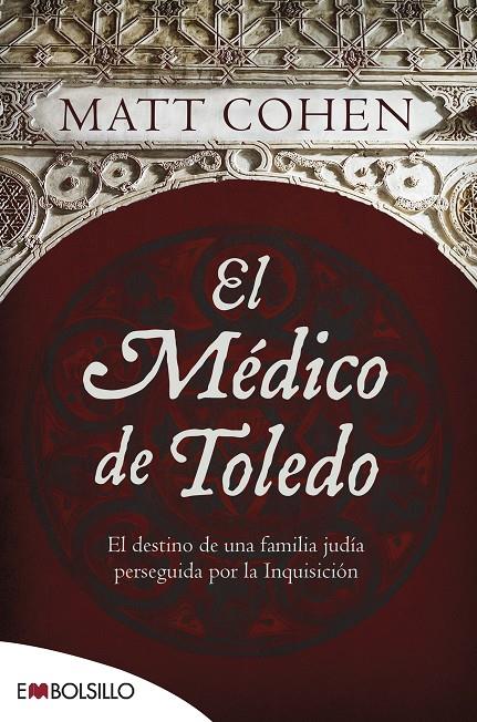 EL MÉDICO DE TOLEDO | 9788418185427 | COHEN, MATT | Galatea Llibres | Llibreria online de Reus, Tarragona | Comprar llibres en català i castellà online