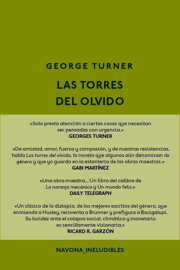 LAS TORRES DEL OLVIDO | 9788417181499 | TURNER, GEORGE | Galatea Llibres | Librería online de Reus, Tarragona | Comprar libros en catalán y castellano online