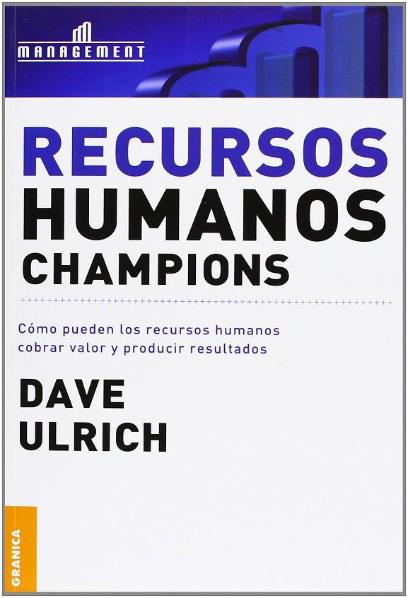 RECURSOS HUMANOS             (DIP) | 9789506412449 | ULRICH, DAVE | Galatea Llibres | Llibreria online de Reus, Tarragona | Comprar llibres en català i castellà online