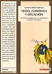 TEXTO,CONTEXTO Y SITUACION | 9788480630580 | CEREZO ARRIAZA, MANUEL | Galatea Llibres | Llibreria online de Reus, Tarragona | Comprar llibres en català i castellà online