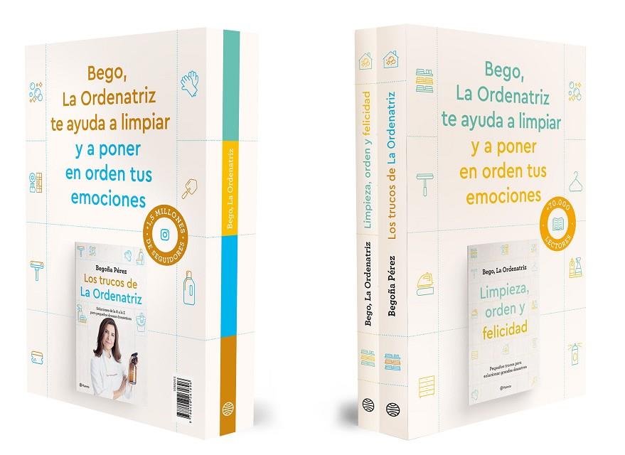 ESTUCHE LA ORDENATRIZ (LIMPIEZA, ORDEN Y FELICIDAD + LOS TRUCOS DE LA ORDENATRIZ | 9788408294450 | BEGO, LA ORDENATRIZ | Galatea Llibres | Llibreria online de Reus, Tarragona | Comprar llibres en català i castellà online