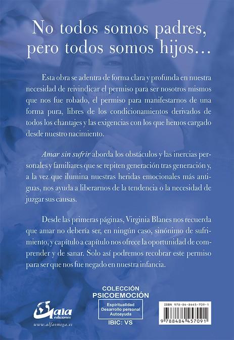 AMAR SIN SUFRIR | 9788484457091 | BLANES ARAGóN, VIRGINIA | Galatea Llibres | Librería online de Reus, Tarragona | Comprar libros en catalán y castellano online