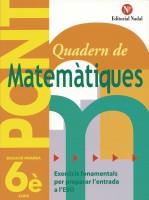 PONT 6 PRIMARIA MATEMATIQUES | 9788478872015 | Galatea Llibres | Llibreria online de Reus, Tarragona | Comprar llibres en català i castellà online