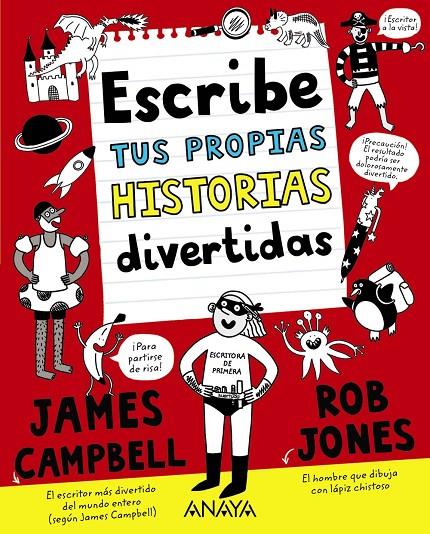 ESCRIBE TUS PROPIAS HISTORIAS DIVERTIDAS | 9788469891438 | CAMPBELL, JAMES | Galatea Llibres | Llibreria online de Reus, Tarragona | Comprar llibres en català i castellà online