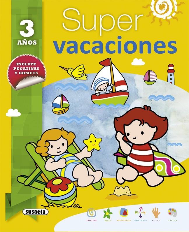 SUPER VACACIONES 3 AÑOS | 9788467735543 | Galatea Llibres | Llibreria online de Reus, Tarragona | Comprar llibres en català i castellà online