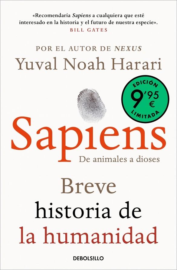 SAPIENS | 9788466380461 | HARARI, YUVAL NOAH | Galatea Llibres | Librería online de Reus, Tarragona | Comprar libros en catalán y castellano online