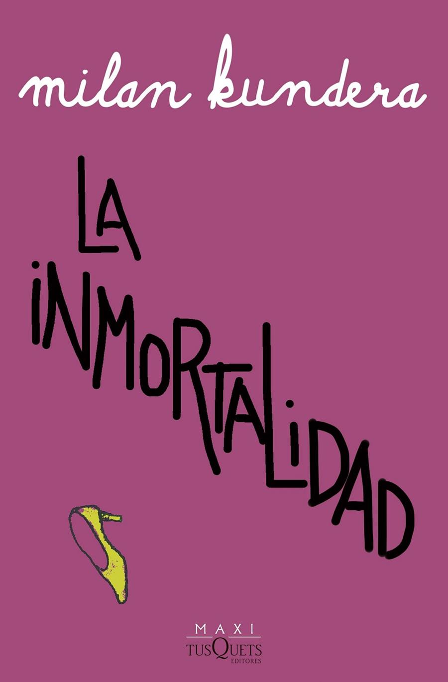 LA INMORTALIDAD | 9788411075152 | KUNDERA, MILAN | Galatea Llibres | Llibreria online de Reus, Tarragona | Comprar llibres en català i castellà online