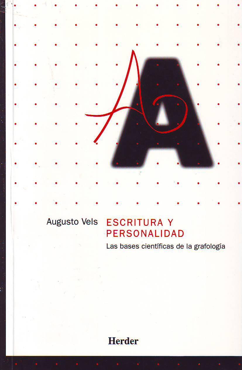 ESCRITURA Y PERSONALIDAD | 9788425427329 | VELS, AUGUSTO | Galatea Llibres | Llibreria online de Reus, Tarragona | Comprar llibres en català i castellà online