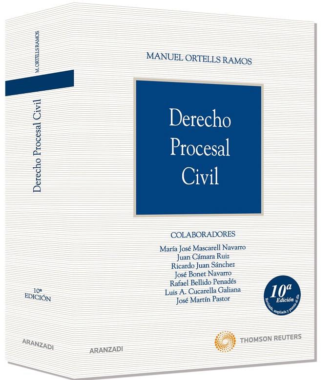 DERECHO PROCESAL CIVIL 10 ED (2010) | 9788499035581 | ORTELLS, MANUEL | Galatea Llibres | Llibreria online de Reus, Tarragona | Comprar llibres en català i castellà online