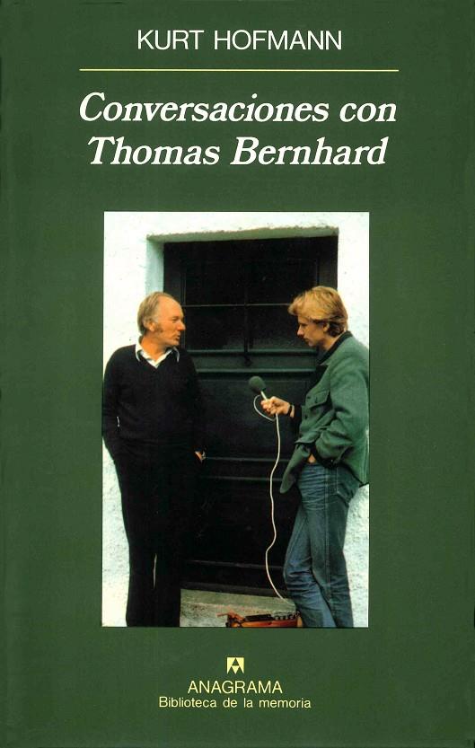 CONVERSACIONES CON THOMAS BERNHARD | 9788433907691 | HOFMAN, KURT | Galatea Llibres | Llibreria online de Reus, Tarragona | Comprar llibres en català i castellà online