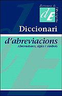 DICCIONARI D'ABREVIACIONS | 9788441207349 | AAVV | Galatea Llibres | Llibreria online de Reus, Tarragona | Comprar llibres en català i castellà online