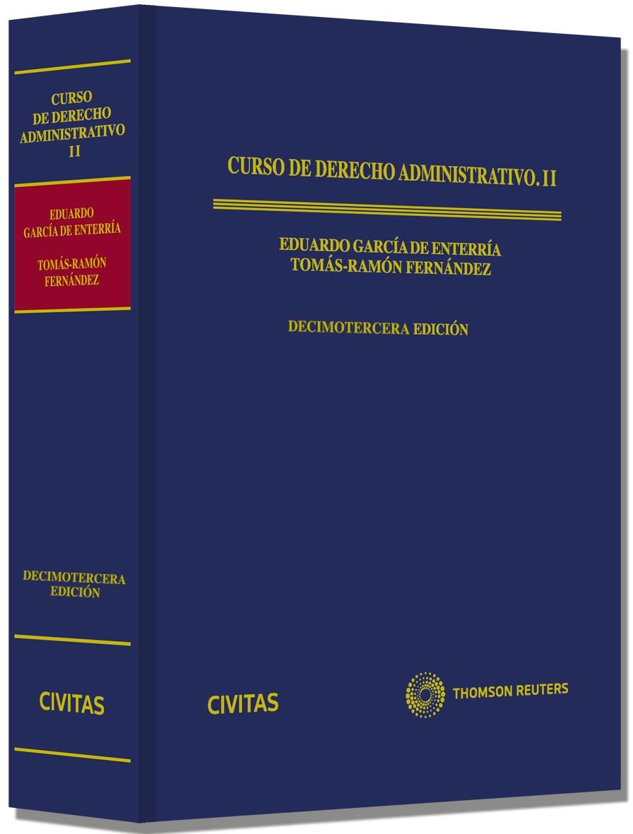 CURSO DE DERECHO ADMINISTRATIVO II | 9788447045129 | GARCIA DE ENTERRIA, EDUARDO/FERNANDEZ RODRIGUEZ, TOMAS RAMON | Galatea Llibres | Librería online de Reus, Tarragona | Comprar libros en catalán y castellano online