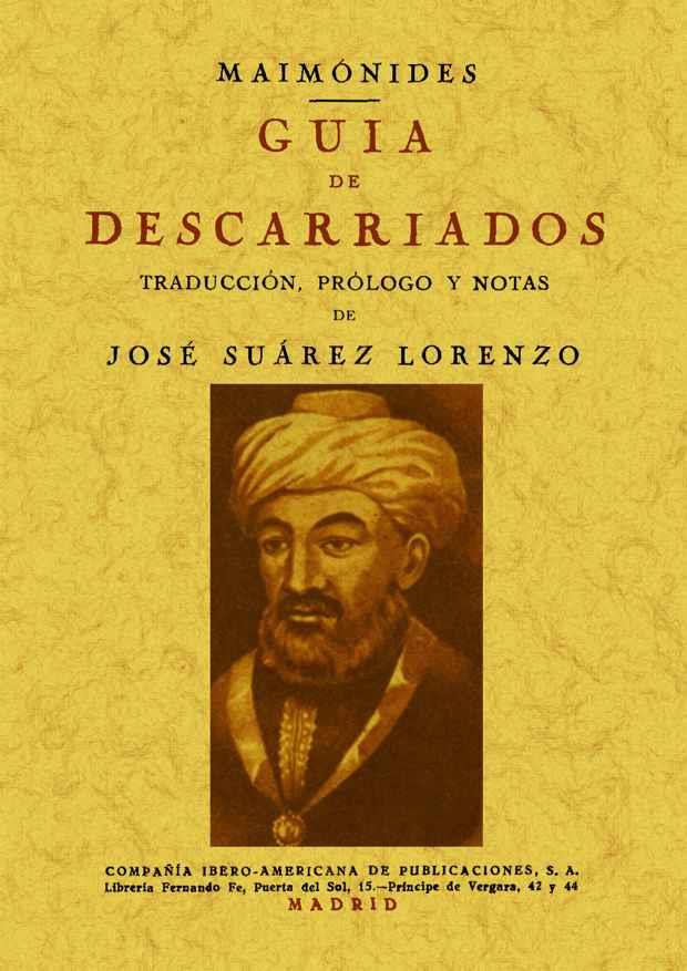 GUÍA DE DESCARRIADOS | 9788497617468 | MAIMÓNIDES | Galatea Llibres | Librería online de Reus, Tarragona | Comprar libros en catalán y castellano online