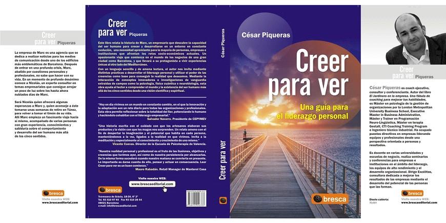 CREER PARA VER | 9788492956333 | PIQUERAS, CESAR | Galatea Llibres | Llibreria online de Reus, Tarragona | Comprar llibres en català i castellà online