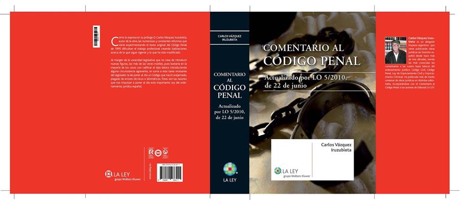 COMENTARIO AL CODIGO PENAL | 9788481266511 | VAZQUEZ IRUZUBIETA | Galatea Llibres | Llibreria online de Reus, Tarragona | Comprar llibres en català i castellà online