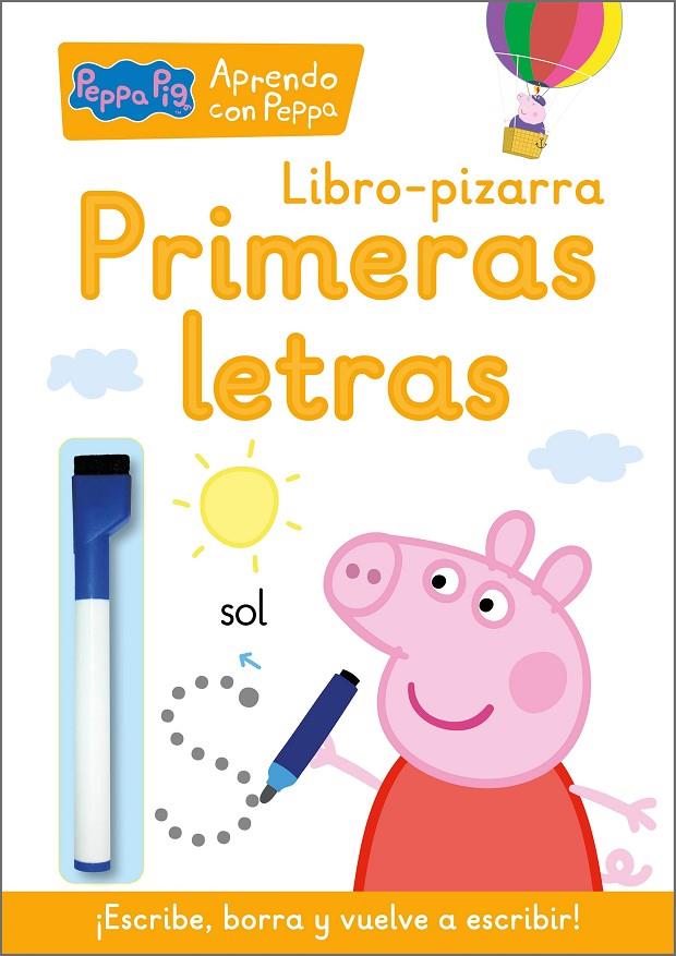 PRIMERAS LETRAS (LIBRO-PIZARRA) (PEPPA PIG. CUADERNO DE ACTIVIDADES) | 9788448859077 | Galatea Llibres | Llibreria online de Reus, Tarragona | Comprar llibres en català i castellà online