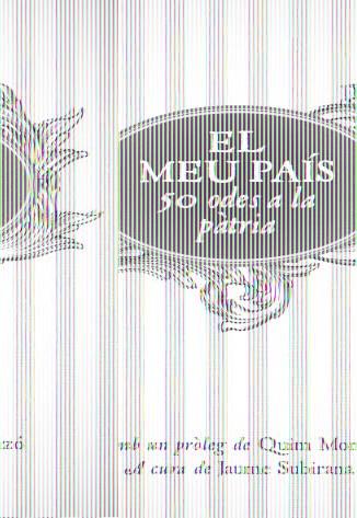 MEU PAIS. 50 ODES A LA PATRIA | 9788415224105 | SUBIRANA, JAUME (CUR.) | Galatea Llibres | Llibreria online de Reus, Tarragona | Comprar llibres en català i castellà online