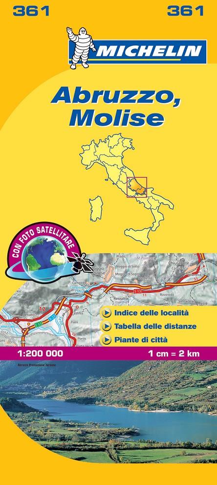 MAPA LOCAL ABRUZZO, MOLISE | 9782067126701 | Galatea Llibres | Llibreria online de Reus, Tarragona | Comprar llibres en català i castellà online