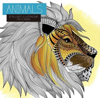 ANIMALS. DETALLADES IL·LUSTRACIONS PER A PINTAR | 9788467749786 | Galatea Llibres | Llibreria online de Reus, Tarragona | Comprar llibres en català i castellà online