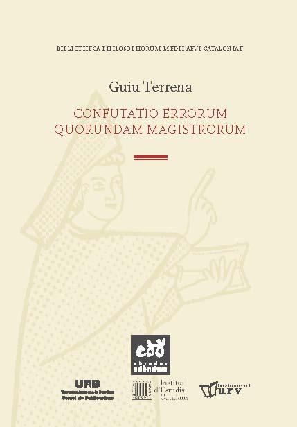 CONFUTATIO ERRORUM QUORUNDAM MAGISTRORUM | 9788493916909 | TERRENA, GUIU | Galatea Llibres | Llibreria online de Reus, Tarragona | Comprar llibres en català i castellà online