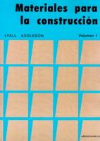 MATERIALES PARA LA CONSTRUCCION | 9788429120059 | ADDLESON, LYALL | Galatea Llibres | Llibreria online de Reus, Tarragona | Comprar llibres en català i castellà online