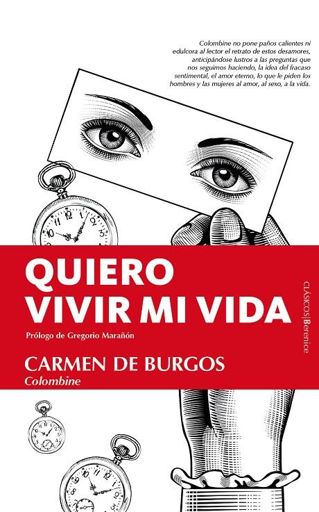 QUIERO VIVIR MI VIDA | 9788417558253 | DE BURGOS, CARMEN | Galatea Llibres | Llibreria online de Reus, Tarragona | Comprar llibres en català i castellà online