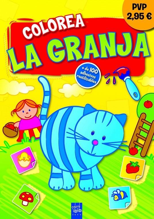 COLOREA LA GRANJA. GATITO | 9788408036609 | YOYO | Galatea Llibres | Llibreria online de Reus, Tarragona | Comprar llibres en català i castellà online