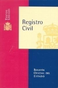 REGISTRO CIVIL | 9788434011120 | VARIOS AUTORES | Galatea Llibres | Llibreria online de Reus, Tarragona | Comprar llibres en català i castellà online