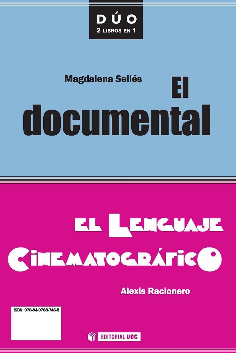 LENGUAJE CINEMATOGRAFICO / EL DOCUMENTAL | 9788497887465 | SELLES. MAGDA : RACIONERO, ALEXIS | Galatea Llibres | Llibreria online de Reus, Tarragona | Comprar llibres en català i castellà online